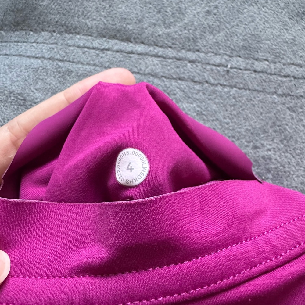 Lululemon base pace high rise tight 25” Magenta - Picture 5 of 6